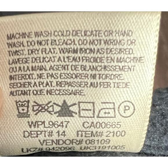 Vintage Eddie Bauer Wool Blend Fair Isle Headband Fleece Lined OS - Picture 4 of 4